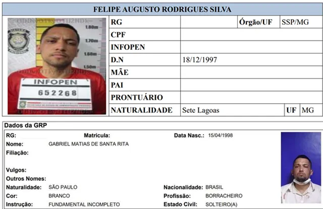 identidade verdadeira e falsa de felipe